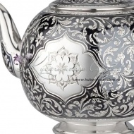 Чайник из серебра 925 пробы на 600 мл, арт №8198