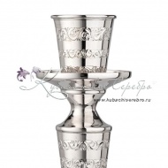 Подсвечник серебряный