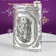 Фляга с двухсторонней гравировкой
