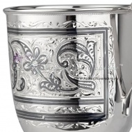Кружка серебряная серия