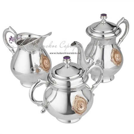Чайный набор 925 пробы Мадонна 